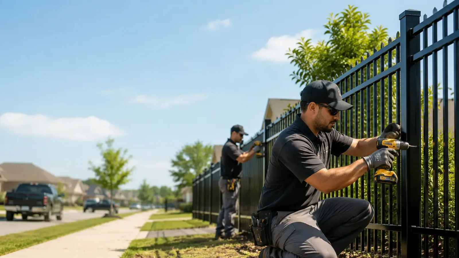 Metal Fence Installation in Nelson, MO